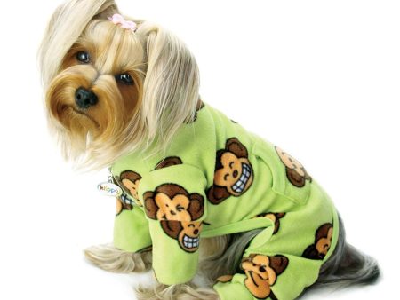 Silly Monkey Fleece Turtleneck Pajamas Cheap