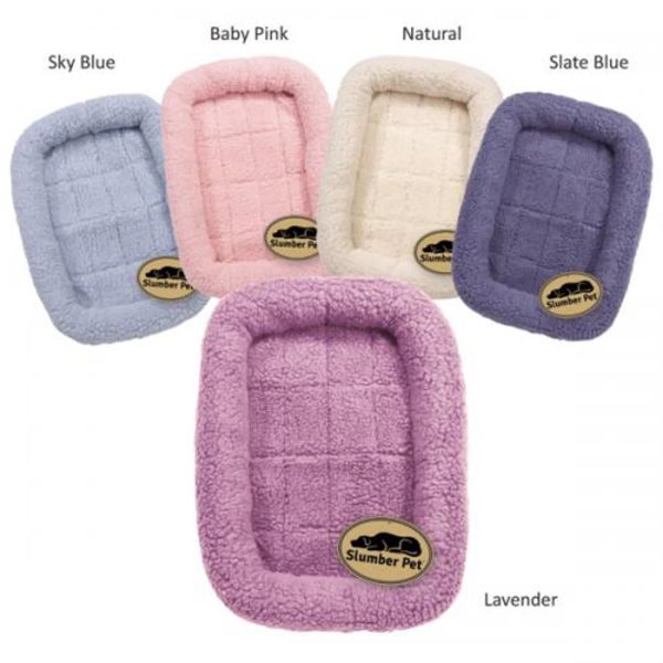 Slumber Pet Sherpa Crate Bed Supply