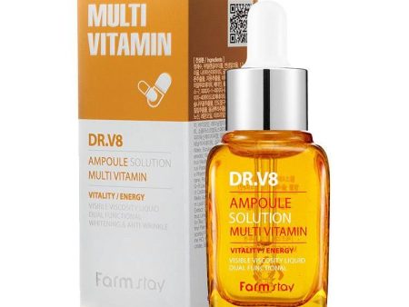 FARMSTAY DR-V8 AMPOULE SOLUTION MULTI VITAMIN 30ml Cheap