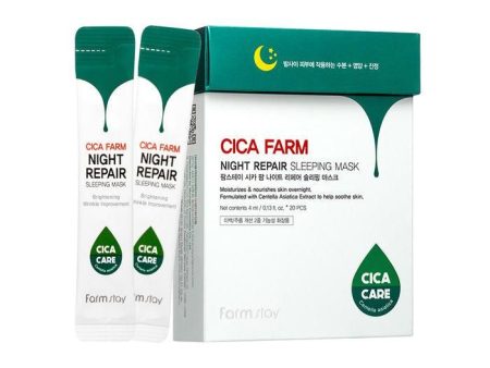 Farmstay Cica Farm Night Repair Sleeping Mask 4ml X 20pcs Online Hot Sale