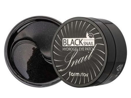 Farmstay Black Snail Hydrogel Eye Patch 90g (60 sheets) Online Hot Sale