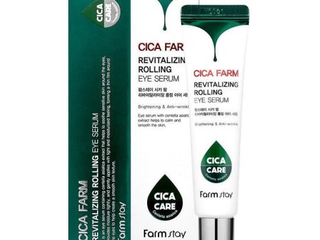 FARMSTAY CICA FARM REVITALIZING ROLLING EYE SERUM 25ml Online Hot Sale