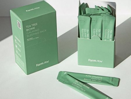 Farmstay Tea Tree Biome Calming Sleeping Pack 4ml*20ea Discount