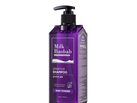 Milk Baobab Sensitive Shampoo Baby Powder 500ml on Sale