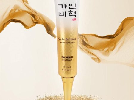 Ga In Bi Check Jin 24K Gold Eye Cream 40ml Hot on Sale