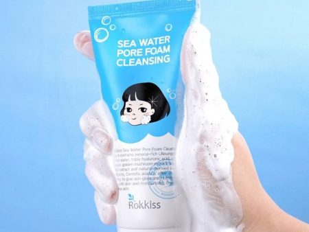 Rokkiss Sea Water Pore Foam Cleansing 120ml*2ea Online