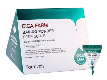 FARMSTAY CICA FARM BAKING POWDER PORE SCRUB 7g x 25 pcs Cheap