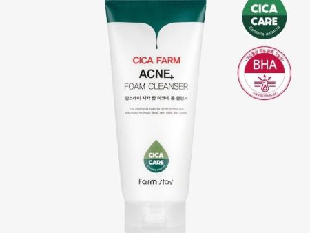 Farmstay Cica Farm Acne Foam Cleanser 180ml Online now