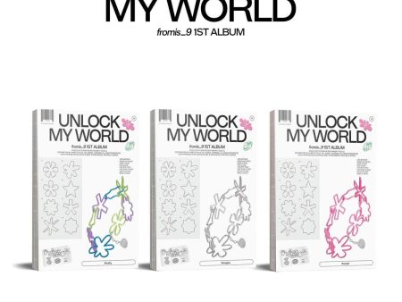 fromis_9 1st Album ‘Unlock My World’ [3 types SET] Sale