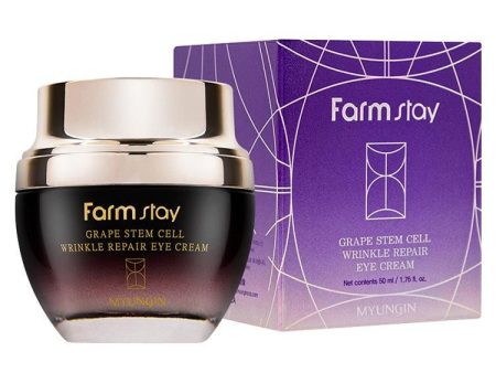 FARMSTAY GRAPE STEM CELL WRINKLE REPAIR EYE CREAM 50ml For Cheap