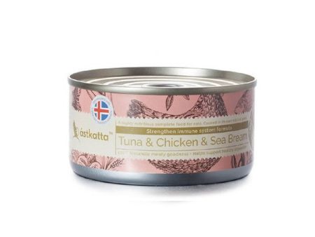 Tuna & Chicken & Sea Bream Complete Cat Can Hot on Sale