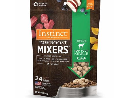 Raw Boost All Life Stages Freeze - Dried Lamb Raw Mixers Dog Food For Sale