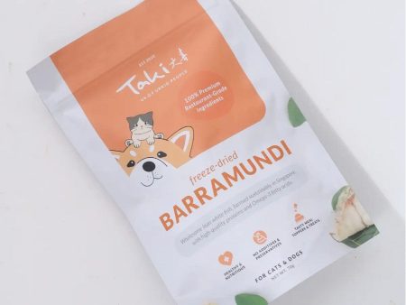 Freeze Dried Barramundi Treats for Dogs and Cats Online Sale