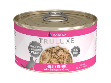 Truluxe Pretty In Pink Salmon in Gravy Cat Can Hot on Sale