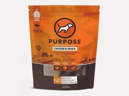 Single Protein Chicken & Veggie Freeze Dried Dog Food Hot on Sale