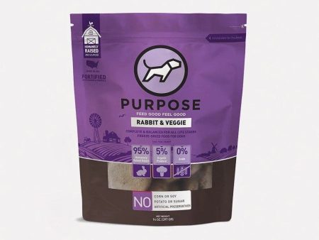 Single Protein Rabbit & Veggie Freeze Dried Dog Food Online Hot Sale