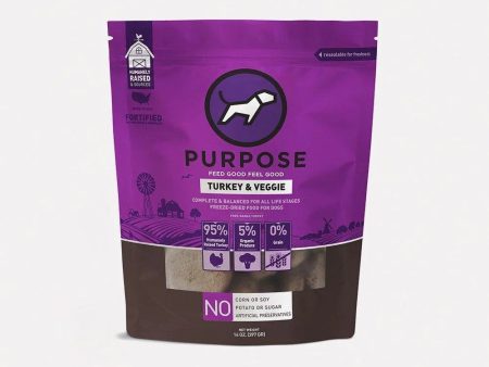 Single Protein Turkey & Veggie Freeze Dried Dog Food Online Hot Sale