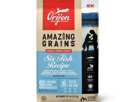 Amazing Grains 6 Fish Formula Adult Dog Dry Food (USA) For Cheap