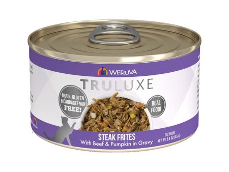 Truluxe Steak Frites Beef & Pumpkin in Gravy Cat Can Online