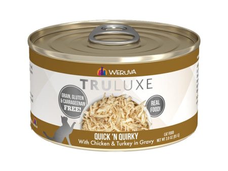 Truluxe Quick N Quirky Chicken & Turkey in Gravy Cat Can Supply