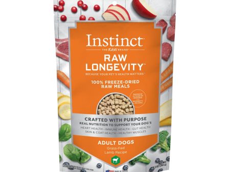 Raw Longevity Freeze Dried Raw Meals - Lamb Dog Food Fashion