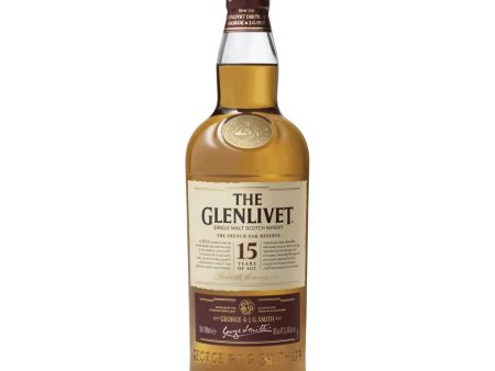 The Glenlivet 15yo French Oak Single Malt Scotch Whisky (700mL) Sale