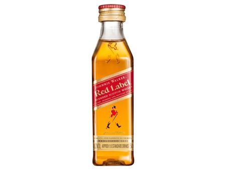 Johnnie Walker Red Label Miniature (50mL) For Sale