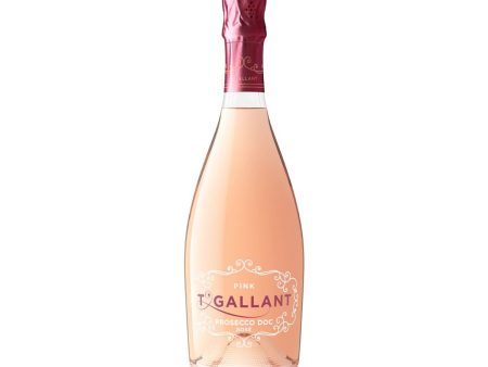 T Gallant Pink Prosecco Rosé NV DOC (750ml) For Sale