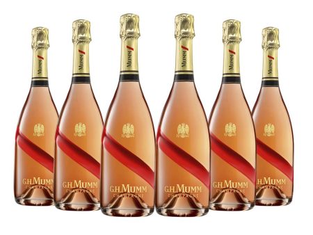 G.H. Mumm Grand Cordon Rosé NV  Champagne 750ml (Case of 6) Discount