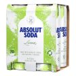 Absolut Vodka Soda & Lime (case of 24) 250mL Fashion