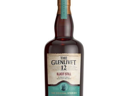 The Glenlivet 12 Year Old Illicit Still Single Malt Scotch Whisky (700mL) Online Hot Sale