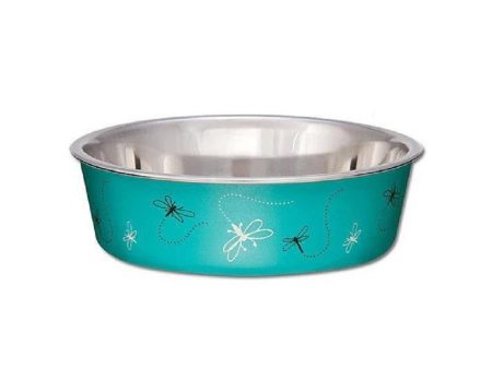 Bella Pet Bowl With Dragonfly Online