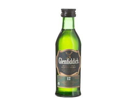 Glenfiddich 12YO Single Malt Scotch Whisky Miniature (50mL) Online