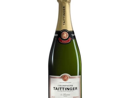 Taittinger Brut Réserve NV Champagne (750mL) For Discount