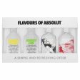 Absolut Vodka Flavours Miniatures Gift Pack (4 x 50ml) Online Hot Sale