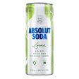 Absolut Vodka Soda & Lime (case of 24) 250mL Fashion