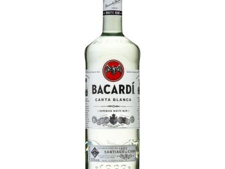 Bacardi Carta Blanca Rum (1L) Hot on Sale