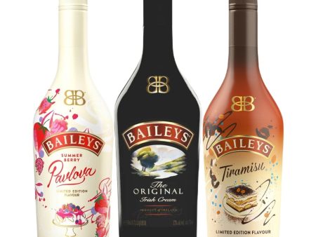 Ultimate Baileys Irish Cream Variety Pack (3 x 700mL) on Sale