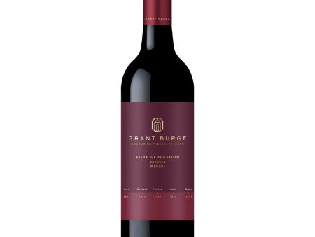 Grant Burge 5th Generation Barossa Merlot (750mL) For Discount