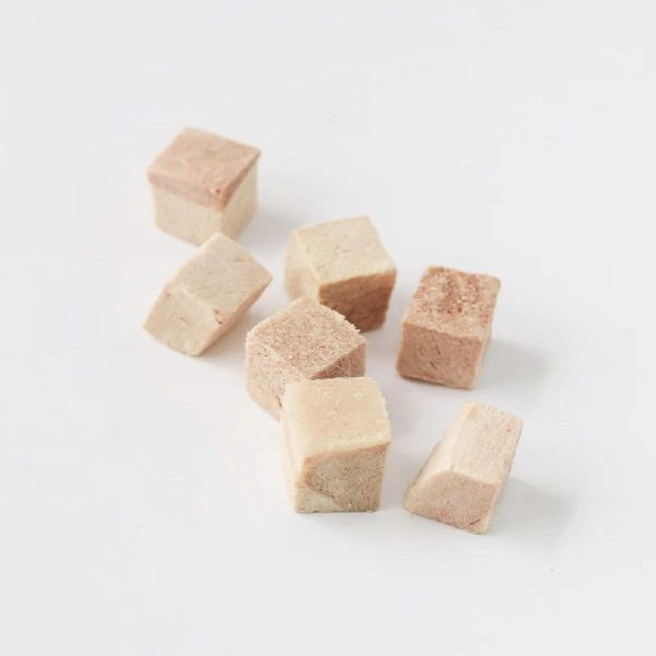 Freeze Dried Pork Cubes Treats for Dogs and Cats Fashion