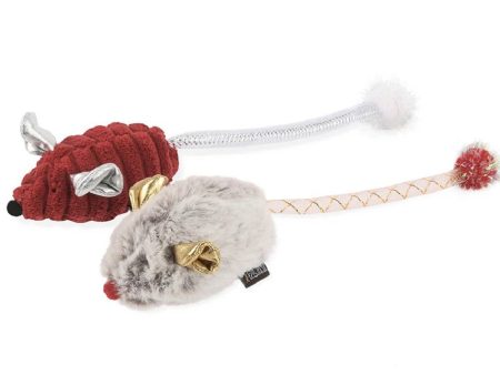 Christmas Twice as Mice Cat Toy Set Sale