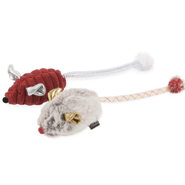 Christmas Twice as Mice Cat Toy Set Sale