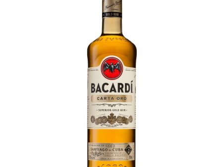 Bacardi Carta Oro Gold Rum (700mL) For Sale