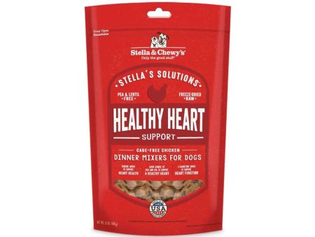 Stella s Solutions Healthy Heart Support Freeze Dried Cage Free Chicken - Dinner Morsels Dog Food Online now