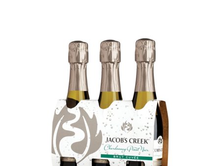 Jacob s Creek Sparkling Chardonnay Pinot Noir 200ml (Pack of 3) Cheap