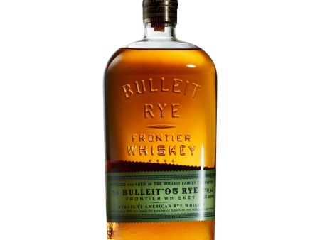 Bulleit Rye Frontier Whiskey (700mL) Online Hot Sale