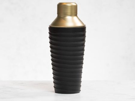 Premium Leather & Brass Cocktail Shaker Online