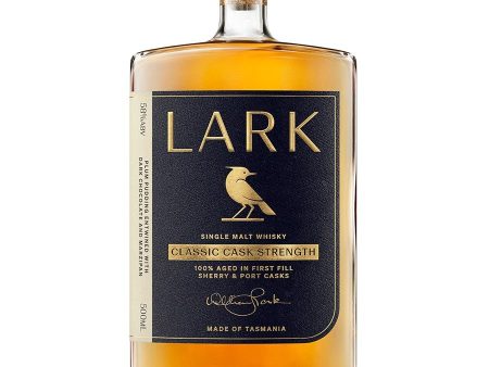 Lark Cask Strength Tasmanian Single Malt Whisky (500mL) For Cheap