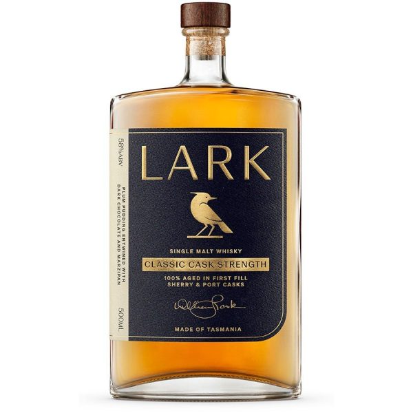 Lark Cask Strength Tasmanian Single Malt Whisky (500mL) For Cheap