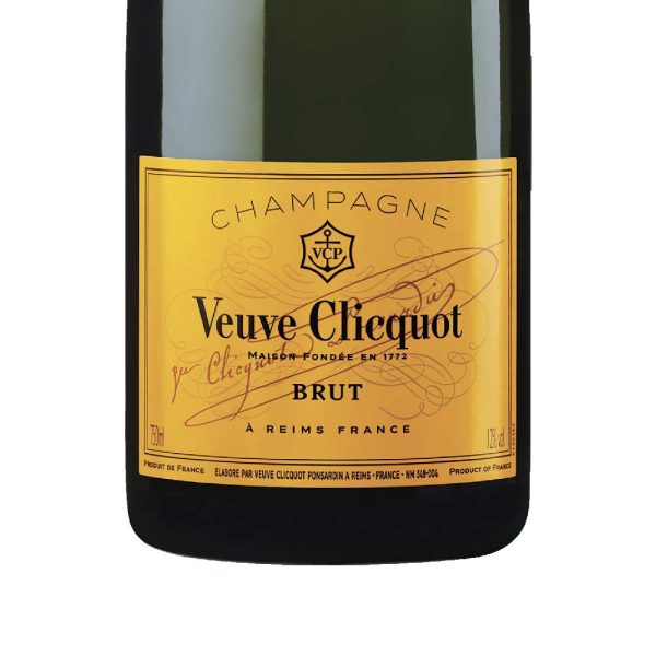 Personalised Veuve Clicquot Yellow Label NV Champagne (750mL) Online now